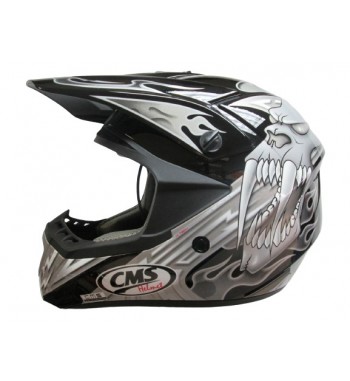 CASCO CMS XR-7 MX PLATA...