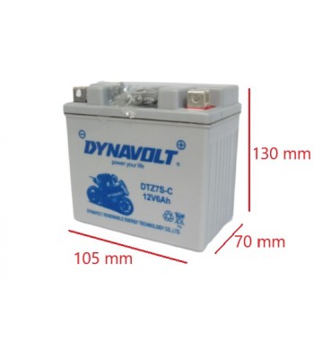 BAT. YTZ7S-BS DYNAVOLT (...