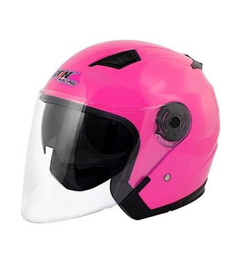 CASCO IRON 3/4 RACING ROSA M