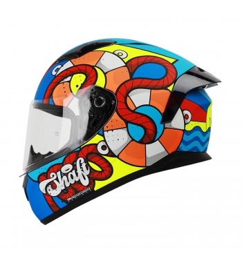 CASCO SHAFT SH582 AM/AZUL...