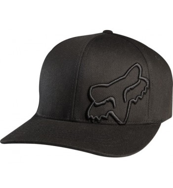 CACHUCHA FOX FLEXFIT NEGRO S/M