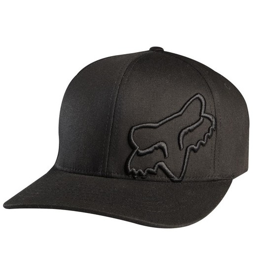 CACHUCHA FOX FLEXFIT NEGRO S/M