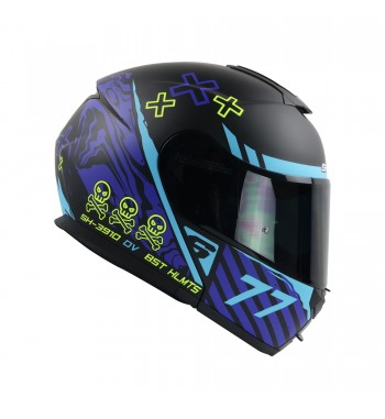 CASCO SHAFT SH3910 NE/AZUL...