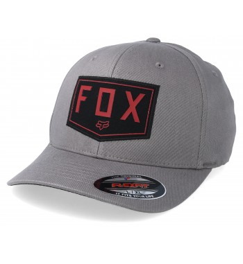 CACHUCHA FOX FLEXFIT GRIS S/M