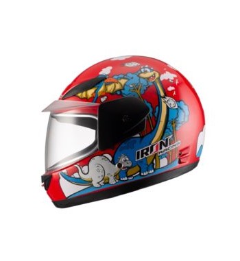 CASCO IRON IR-109 KIDS ROJO