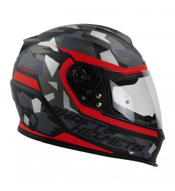 CASCO SHAFT SH502 NE/ROJO...