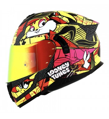 CASCO BKR. FENIX TUNES ROJO...