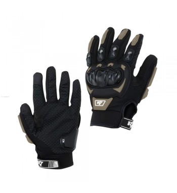 GUANTE R7 RACING TOUCH GRIS L